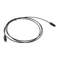 1.5M Digital Optical Audio Optic Fiber Cable Black TV power amplifier soft. 