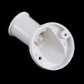 E27 Lamp Base Socket 45 Degree Angle Oblique Screw Plastic Light Bulb Base Wall Lamp Holders Adapter Converter AC 250V. 