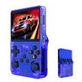 R36S Handheld Game Console 3.5-inch Retro Handheld Video Games Consoles 64GB Built-in 15000 Games Blue Color and Green color. 