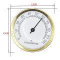 H103G Wall Mounted Mini Pointer Hygrometer Analog Induction Round Humidity Meter. 