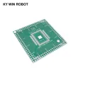 【happy one】1pcs QFP / EQFP / TQFP / / LQFP128 SMD turn DIP CPU broad 0.5mm IC Socket / Adapter plate /. 