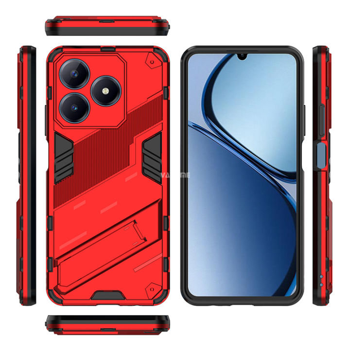 Vantime%20for%20Realme%20C63%20/%20C61%204G%20Armor%20Case%20Kickstand%20Shockproof%20Matte%20Back%20Hard%20Cover%20-%20Image%205