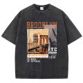 Brooklyn 1898 Nyc Be Different Tshirt Women Street Soft Short Sleeve Fashion Hip Hop Clothes Oversized Cotton T-Shirt Female. 