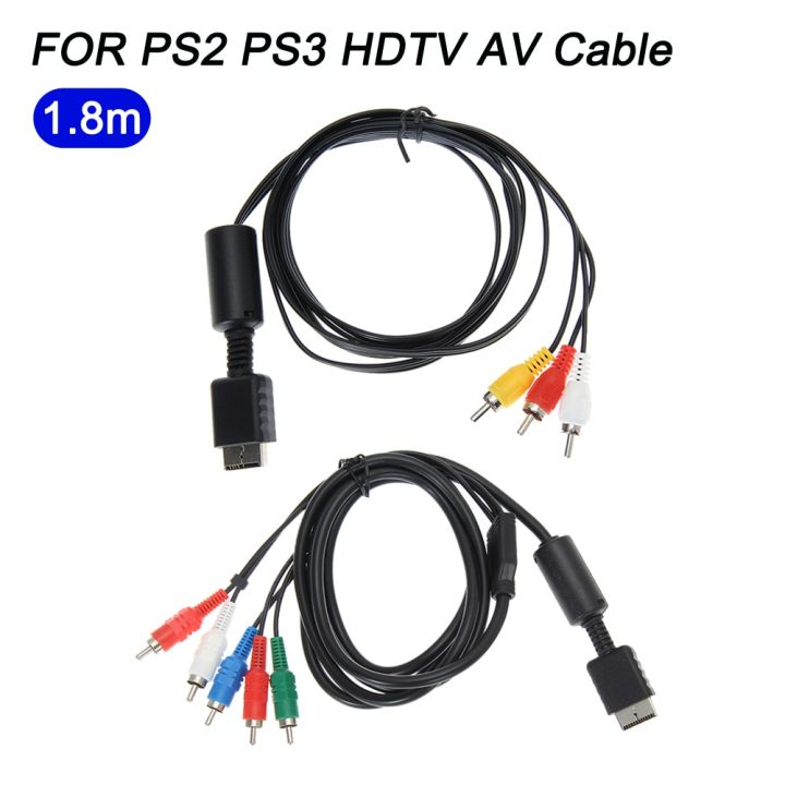 8m 6ft Multi Out Composite AV Audio Video Cable Cord For Sony