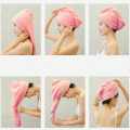Hair Drying Towel - Ultra Water Absorbent - Twist Hair Turban for Effortless Drying.