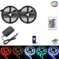 RGB 2835 LED Strip light Mobile App & 24 Key Remote 12V Supply Power Choos on Option (2Meter/5Meter/10Meter). 