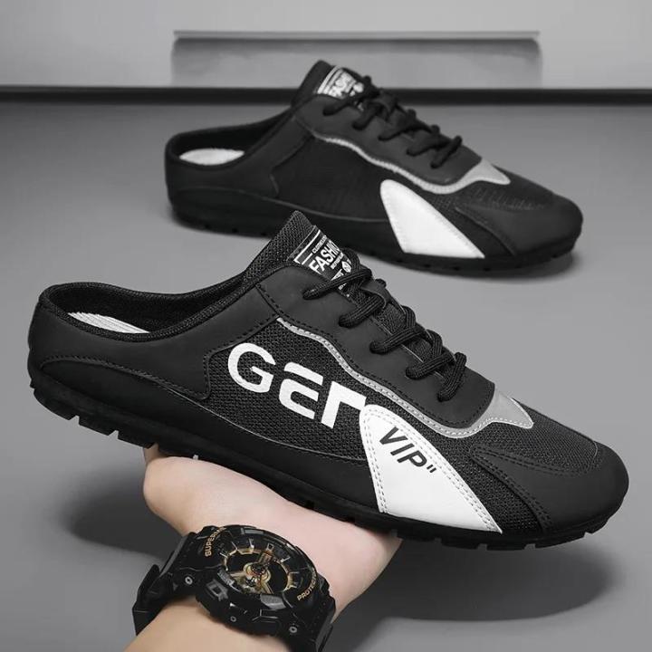 Loafer%20Men's%20Casual%20Shoes%20Summer%20New%20Comfort%20Soft%20Casual%20Shoes%20for%20Men%20Comfort%20Slip-on%20Walking%20Lightweight%20Half%20Slipper%20Sneaker%20-%20Image%204