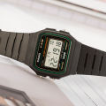 (Ready Stock) G .Shock Men Watch Digital Sport Watch LED Display Water Resistant Shockproof and Waterproof World Time LED Auto Light Sports Square Wrist Watches F91W-3 (copy original 1.1 premium). 