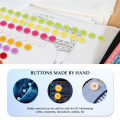 DIY random color Set of 100 sewing buttons Craft for kids DIY toys, Plastic, Random Color, 20mm. 