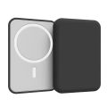 New For Apple Magsafe External Battery Case Wireless Magnetic Battery Cover Black All-inclusive Shockproof PC Hard Accessories.