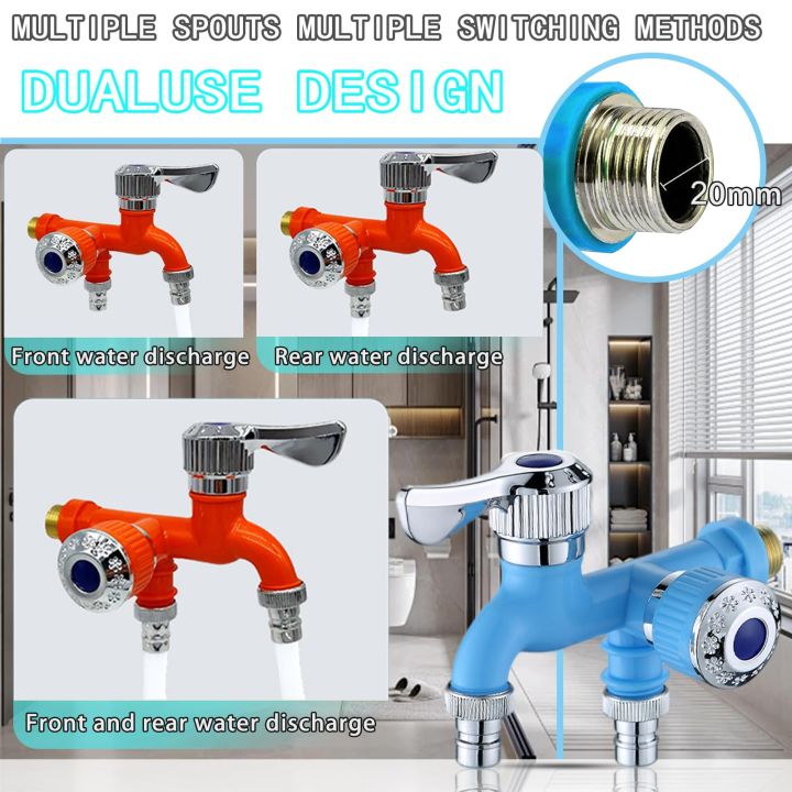 Outdoor%20Antifreeze%20Double%20Outlet%20Faucet%20Frost%20Proof%20Dual%20Control%20Washing%20Machine%20Faucet%20Faucet%20Splitter%20Garden%20Hose%20Splitter%20Outside%20Spigot%20Replacement%20Accessories%20-%20Image%208