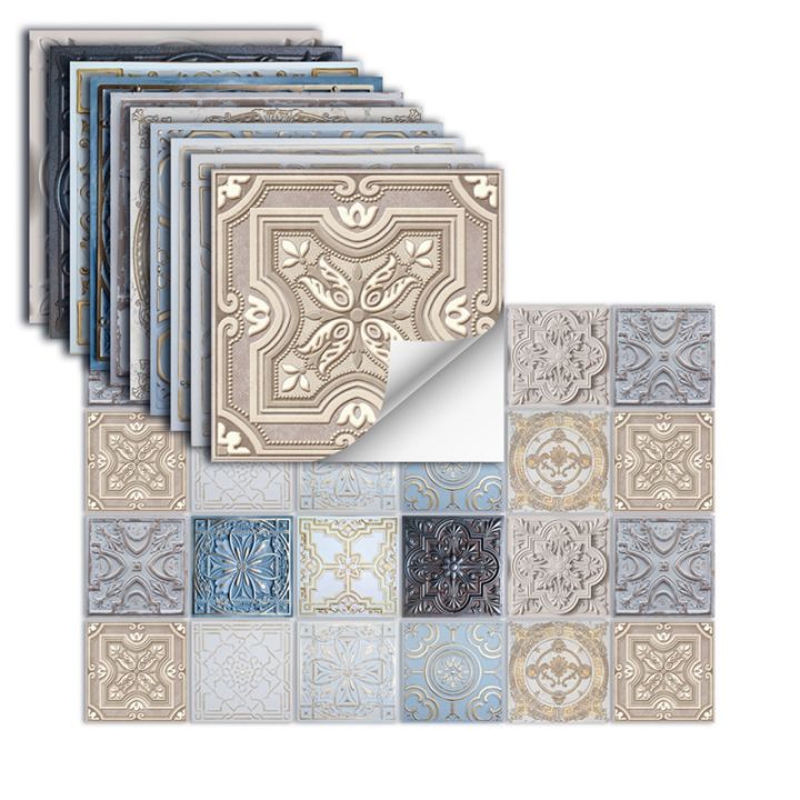 24PCS%20Moroccan%20Style%20Ceramic%20Tiles%20Wall%20Sticker%20Heat%20Resistant%20Kitchen%20Backsplash%20DIY%20Murals%20Self%20Adhesive%20Waterproof%20Wallpapers%20-%20Image%205