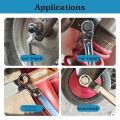 Multifunctional 45-Degree Double Box End Wrench Chrome Steel Metric Box Wrench Offset Handle 6-27mm Torx Spanner Hand Manual Tools. 