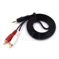 15m/10m RCA Cable 3.5mm Jack to 2 RCA Aux Cable 3.5 mm to 2RCA Adapter Splitter Audio Cable for TV Box Home Theater Speaker Wire.