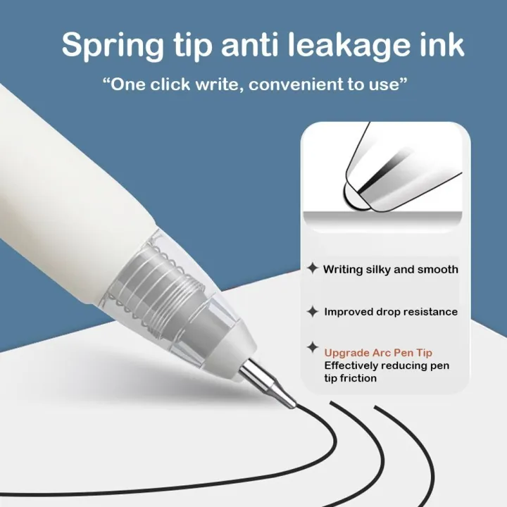 10pcs%20Writing%20Tool%20ST%20Tip%20Gel%20Pen%20Refill%200.5mm%20Refill%20Black/Blue/Red%20Ballpoint%20Pen%20Stationery%20Set%20Quick-dry%20Signature%20Pen%20Office%20Supplies%20-%20Image%206