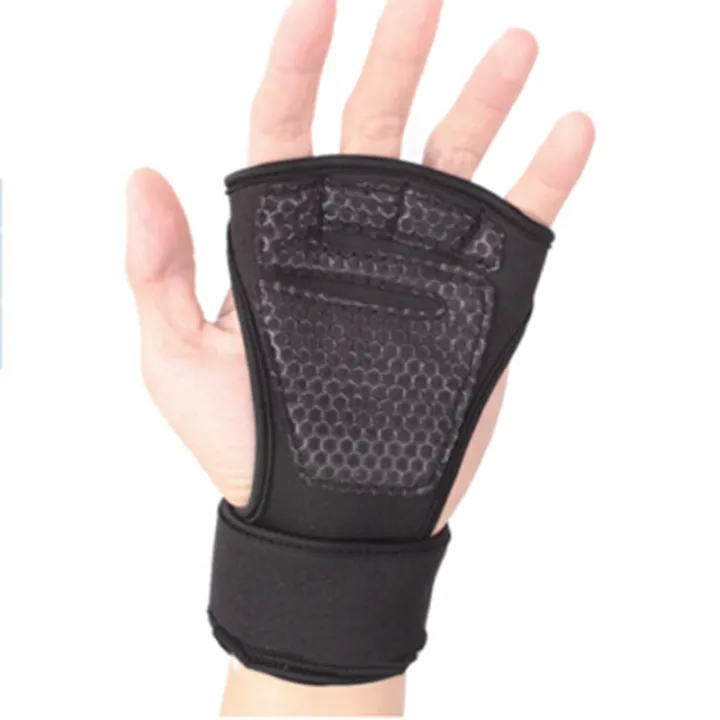 New%201%20Pair%20Weight%20Lifting%20Training%20Gloves%20Women%20Men%20Fitness%20Sports%20Body%20Building%20Gymnastics%20Grips%20Gym%20Hand%20Protector%20Gloves%20-%20Image%204