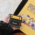 Marshall Audio Case Stereo AirPods Pro Case airpods 1 2 Cartoon Silicone Soft Shell Apple Headphone Case. 