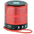 WS-887 Mini Bluetooth Speaker - Red. 