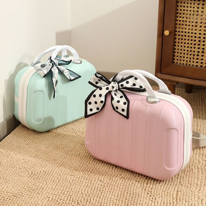 Korean%20Style%20Portable%20Box%20Cute%20Cosmetic%20Case%20Small%20Women's%20Small%20Lightweight%20Small14Inch%20Mini%20Storage%20Bag%20-%20Image%204