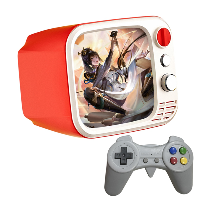 H7 Retro Nostalgic TV Game Console Home TV Game Controller Red