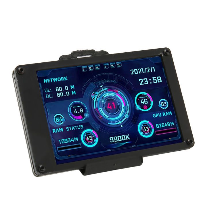Mini Digital Usb Screen CPU Data Monitor, IPS USB Mini Screen 3.5 Inch for Home | Daraz.com.bd