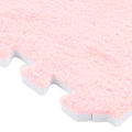 Foam mat 10pcs Plush Foam Floor Mat Soft Thick Split Joint Interlocking Plush Foam Rug for Room Floor toys for children q. 