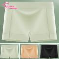 Muses Mall Seamless Safety Underwear Safety Panties Men Ice Silk Seamless Solid Color Mid-rise Thin Bottoming Shorts Smooth Fabric Underwear. 