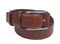 Chocolate Leather Formal Belt For Men.