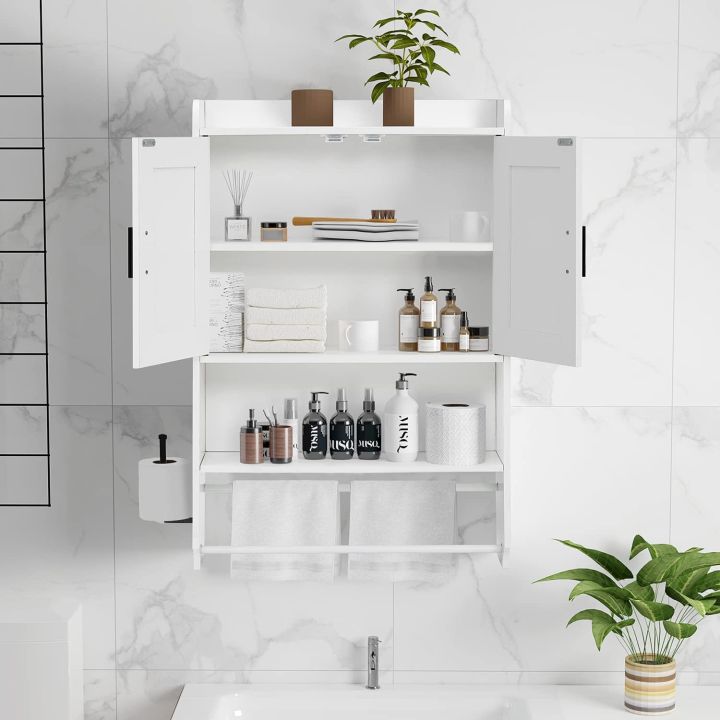 Wall%20Cabinet,%20Over%20The%20%2032x24"Wall%20Mounted%20Cabinet%20with%20Doors%20for%20your%20Kitchen%20Storage%20and%20your%20Bathroom%20Storage,%20Hanging%20Cabinet%20for%20Wall%20with%20Towels%20Bar%20-%20Image%203