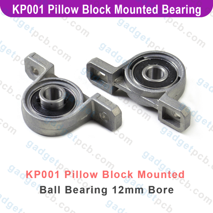 Zinc%20Alloy%20KP001%20P001%20Pillow%20Block%20Mounted%20Ball%20Bearing%2012mm%20Bore%20Diameter%20For%20CNC%20Machine%203D%20Printer%20All%20Kinds%20Of%20Electronics%20Projects%20-%20Image%203