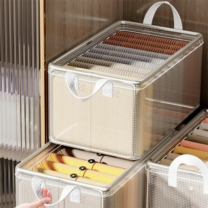 Adjustable%20Clothes%20Organizer%20Washable%20Stackable%20Foldable%20Trousers%20Storage%20Box%20Lightweight%20Jeans%20Storage%20Box%20for%20Wardrobe%20Closet%20-%20Image%203