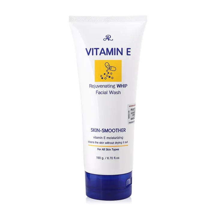 International Thailand product Skin care AR Vitamin E Rejuvenation Facial wash used for male female - 190 gm