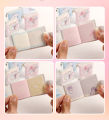 Sanrio Cartoon Mini Notepad Kawaii My Melody Kuromi Cinnamoroll Notebook Portable Pocket Hand Book Stationery Students Supplies.