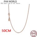 Hot 925 Sterling Silver Fashion Versatile Clavicle Chain Women's Necklace Is Suitable For The Original pan Pendant Jewelry. 