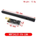 NRF24L01+ 2.4G wireless data transmission module 2.4GHz NRF24L01 upgrade version NRF24L01+PA+LNA 1000 Meters For Arduino. 