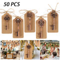 Key Bottle Opener Wedding Decoration Retro Metal Bottle Opener Corkscrew Souvenir Decor Party Wedding Gifts For Guests.