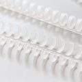 5pcs 30 Hole Loose-leaf Plastic Binding Ring Spring Spiral Rings Office Supplies. 