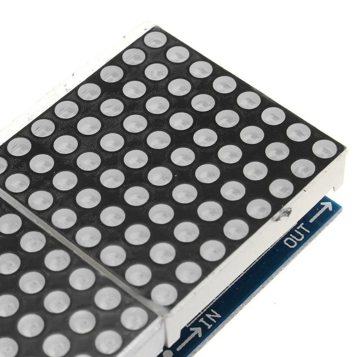 Max7219%20Max-7219%207219%20Red%20Dot%20Matrix%20Module%204%20In%201%208%C3%83%E2%80%948%20Dot%20Microcontroller%20Line%20Display%20With%205%20Pin%20Cables%20For%20Interfacing%20Arduino%20Electronics%20Circuitry%20&%20Parts%20-%20Multi%20Plug%20-%20Image%205