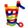 1Set Bead Run Toys for Children Kids DIY Building Blocks Education Orbit Ball Track Run Race Game Tower Construction Toy.