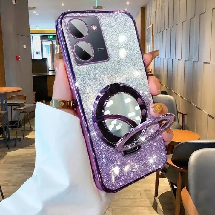 New%20Phone%20case%20Vivo%20Y36%204G%20Y36%205G%20Back%20cover%20with%20Makeup%20Mirror%20Holder%20Stand%20Luxury%20Shiny%20Gradient%20Plating%20Glitter%20Slim%20Phone%20cases%20Transparent%20Soft%20Silicone%20Protective%20Pouch%20Women%20Girls%20-%20Image%203