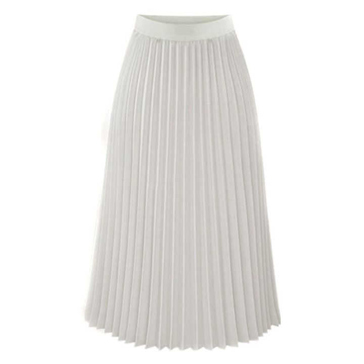 Elegant%20Long%20Skirts%20Womens%20Solid%20Pleated%20Elegant%20Midi%20Elastic%20Waist%20Maxi%20Skirt%20Korean%20Fashion%20Black%20Skirt%20Jupe%20Longue%20Femme%20-%20Image%205