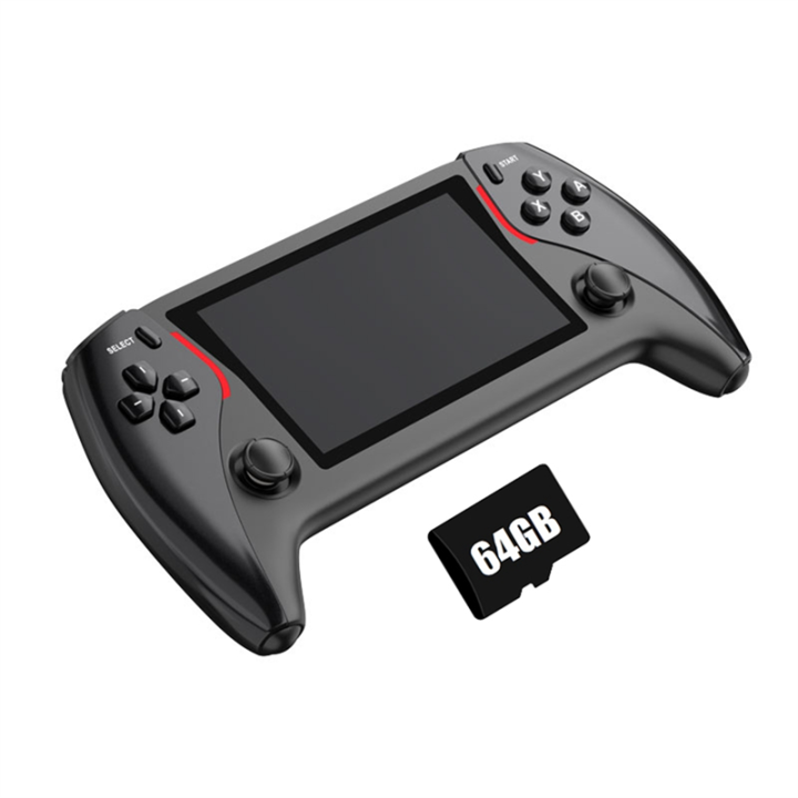 PROJECT X PRO Handheld Video Game Console 64G+15000 Games 4.3-Inch ...