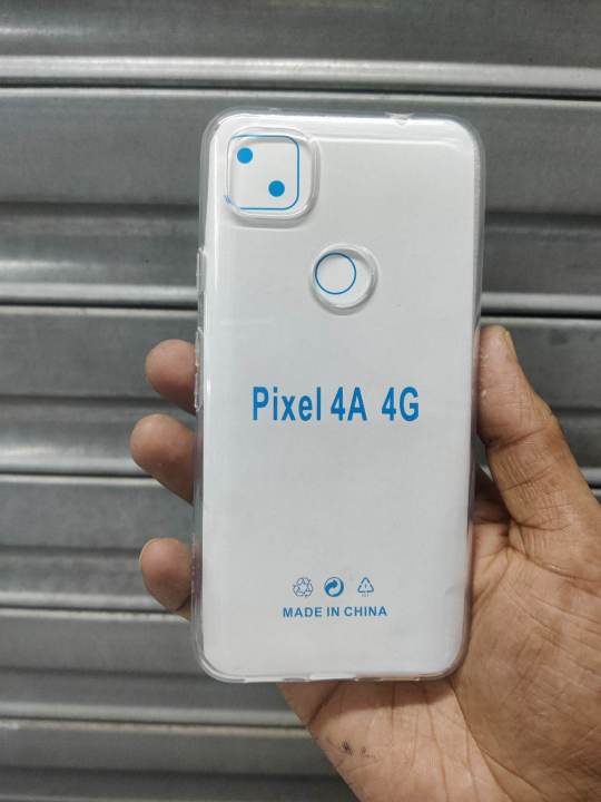Google Pixel 4a 4G Transparent Clear Case Soft TPU Back Cover