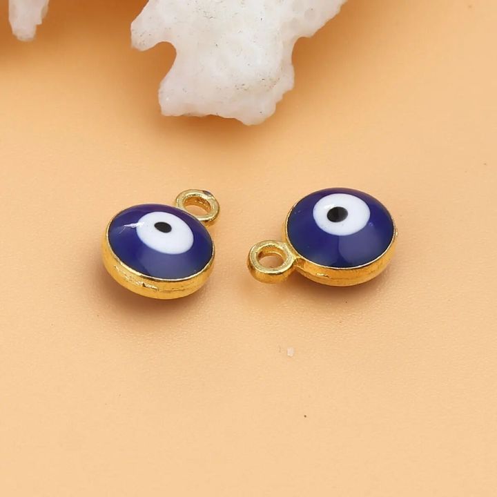 20%20PCs%20Enamel%20Evil%20Eye%20Charms%20Zinc%20Based%20Alloy%20Religious%20Round%20Charms%20Gold%20Color%20Silver%20Color%20For%20DIY%20Jewelry%20Making%209*7mm%20-%20Image%206