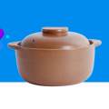 Clay Pot with Lid Kitchen Accessories Cooking on Stoves Top.