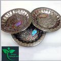 Stainless steel soup plate 6 pcs set medium size 6 inch for home and office.. 