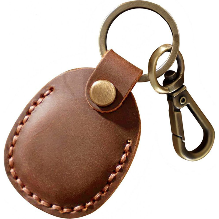 Leather%20Airtag%20Case%20Holder%20Keychain,%20Portable%20Handmade%20Genuine%20Leather%20Air%20Tag%20Holder%20with%20Keyring%20Full%20Coverage%20Protective%20Case%20-%20Image%203