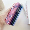 ZCSIBORUI for Redmi A3 Xiaomi Poco C61 Back Cover Purple Butterfly Colorful Sliver Double Sided Hard Case Shockproof Anti-fall Phone Cover. 