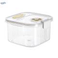 Rice Storage Containers Transparent Locking Lid for Flour Pet. 