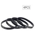 4Pack 562289001 Vacuum Transmission Belts Replacement for Hoover UH70200,UH70130,UH70205,UH70210,UH71214,UH70900,UH70905. 